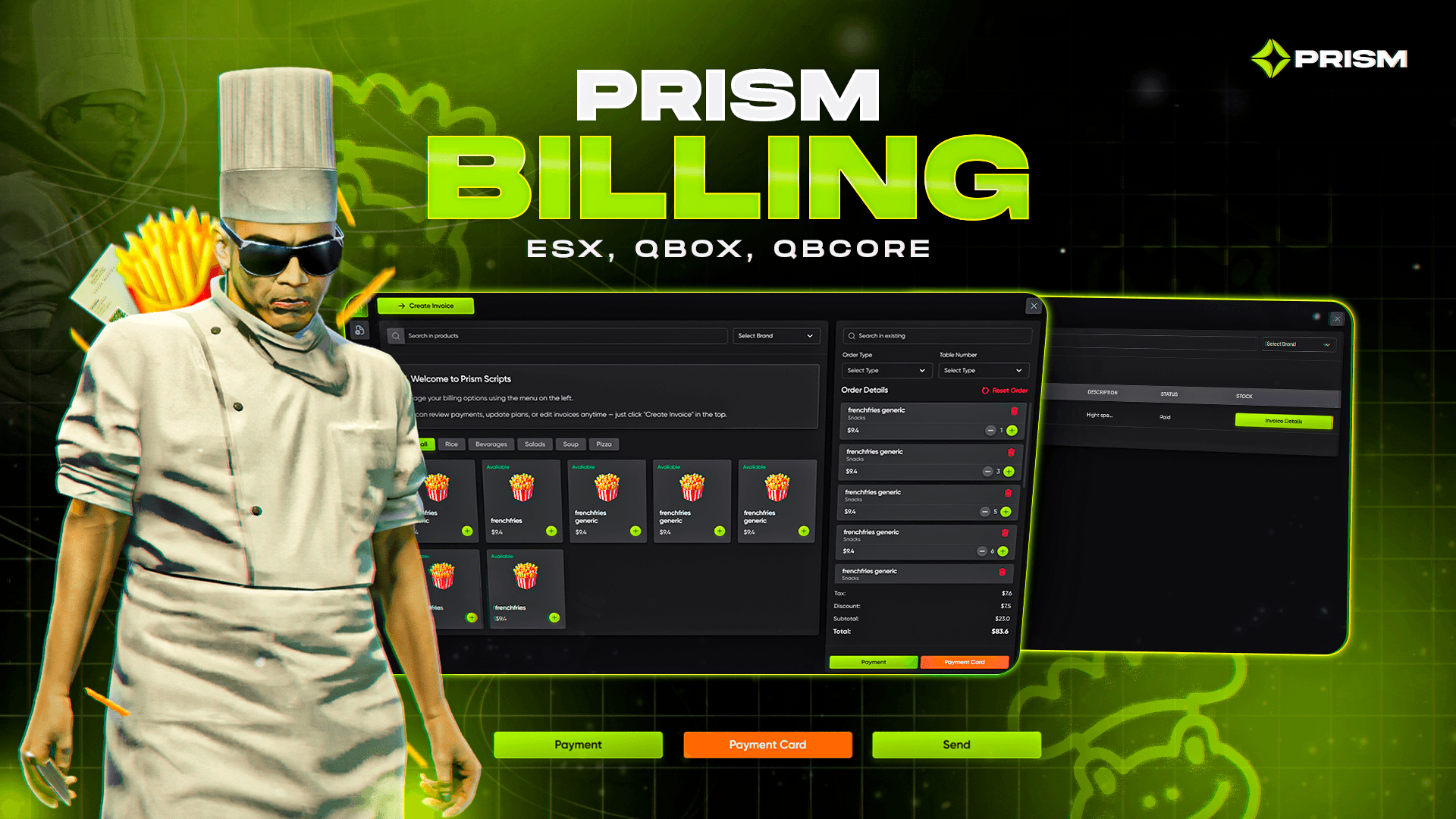 Prism - Billing