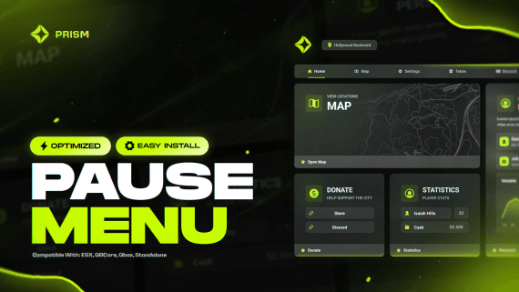 Prism - Pause Menu