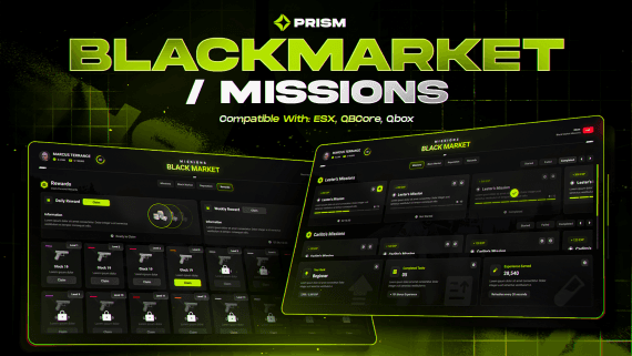 Prism - Blackmarket & Missions